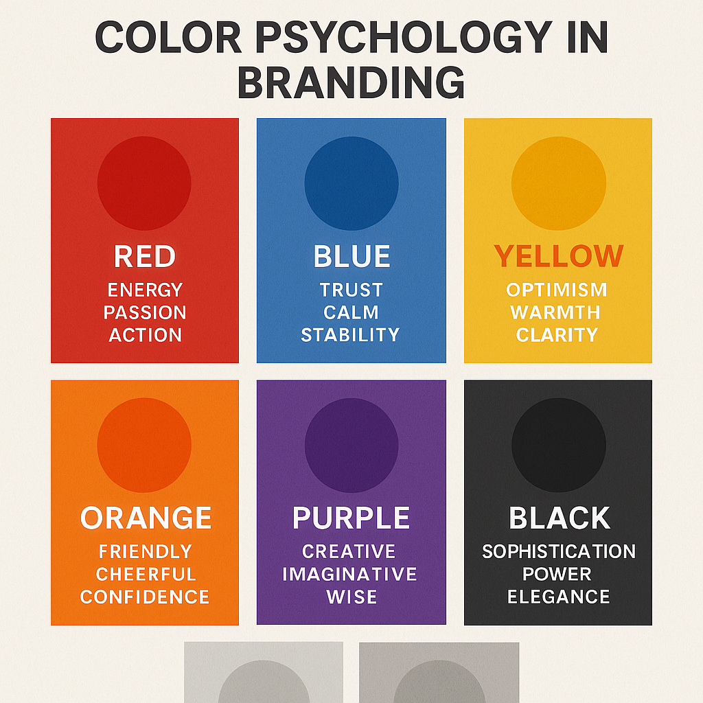 Color Psychology in Branding: How to Choose the Right Palette