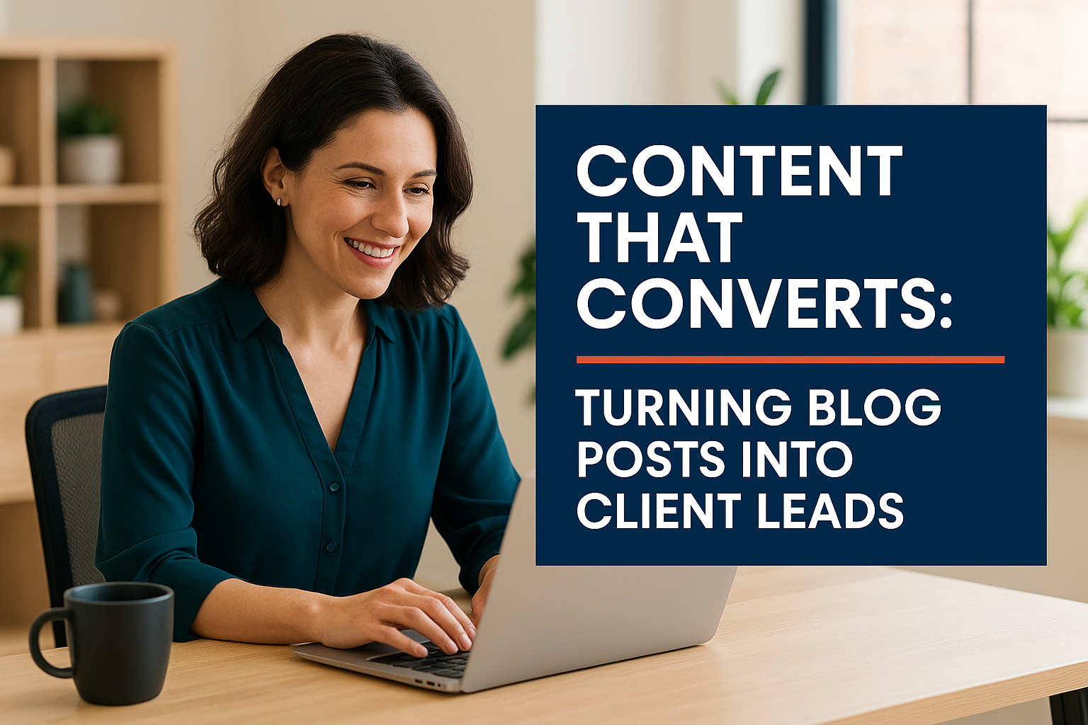 Content That Converts: Turning Blog Posts into Client Leads