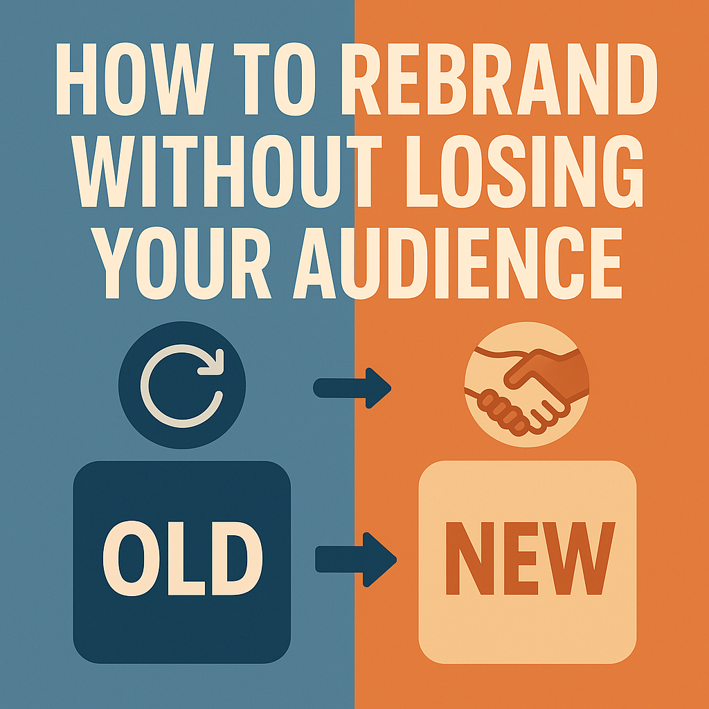 How to Rebrand Without Losing Your Audience