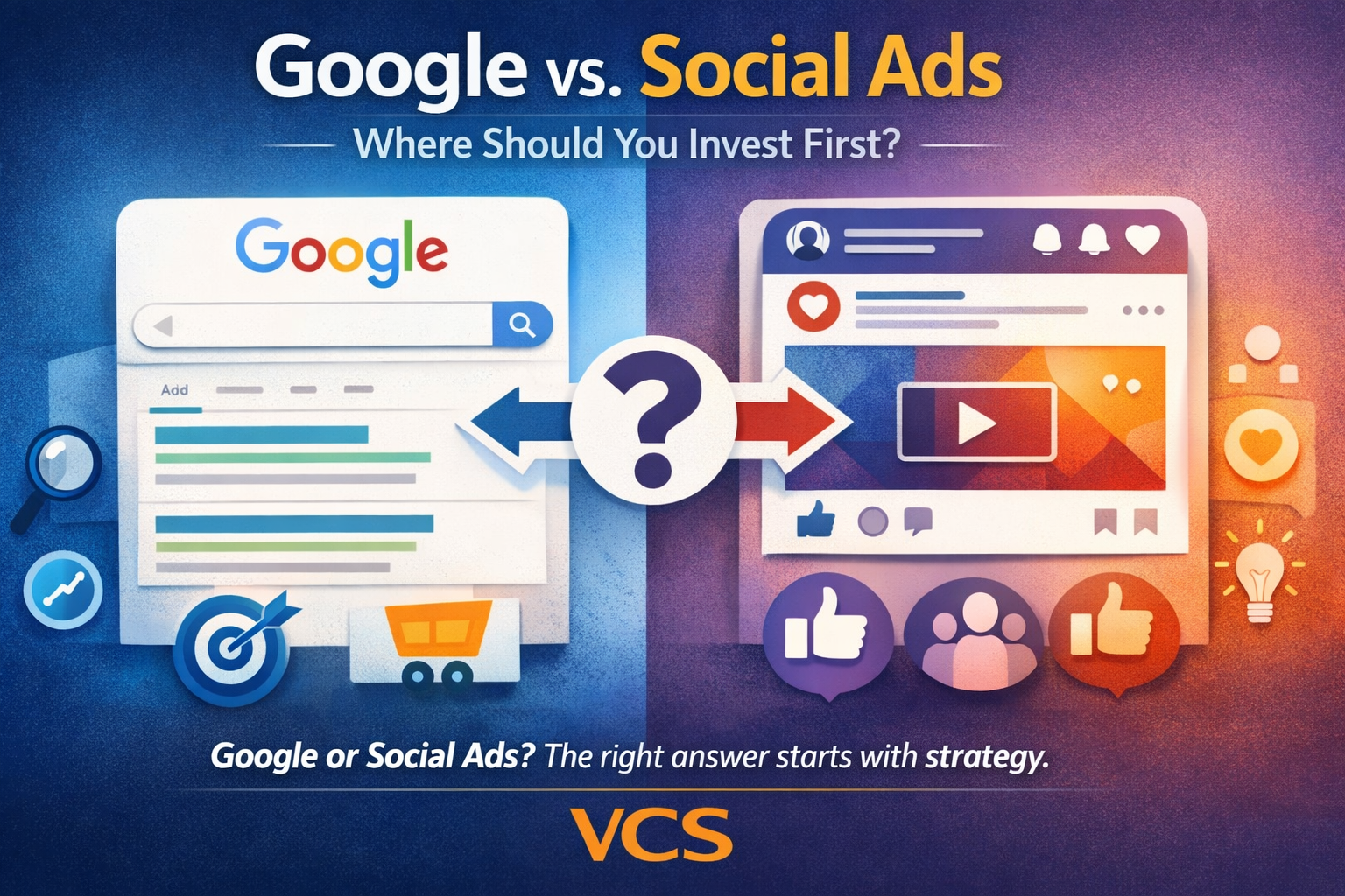 Google vs. Social Ads: Where Should You Invest First?
