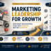 Marketing Leadership for Growth series teaser image showing the transition from scattered marketing activity to structured strategic growth. The design includes visual elements such as marketing icons, charts, and directional arrows to represent alignment and leadership. The title “Marketing Leadership for Growth: How Smart Organizations Scale with Strategy, Not Just Execution” is prominently displayed in a clean, professional layout using navy, gold, and white brand colors. This image supports themes of marketing strategy, leadership, and business growth for small businesses, nonprofits, and organizations seeking clarity and direction.