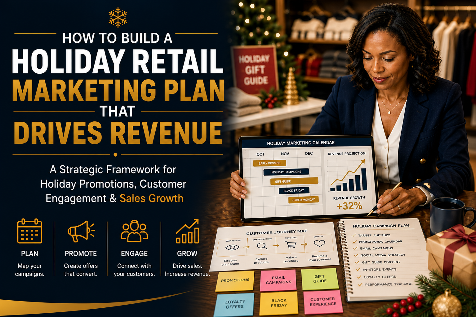 How to Build a Holiday Retail Marketing Plan That Drives Revenue